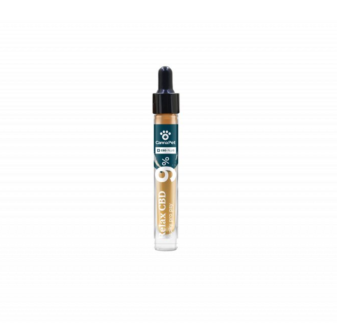 CannaPet Relax CBD 9 % Tipat koirille, 7 ml, 630 mg