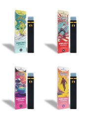Canntropy Balík jednorazových vapiek CBD, súprava všetko v jednom – 4 príchute x 1 ml