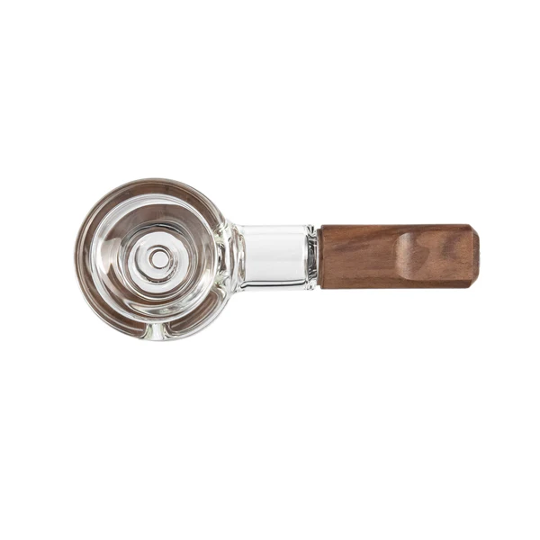 MJ Arsenal Granby Hand Pipe (Alpine Series) - Clear/Wood