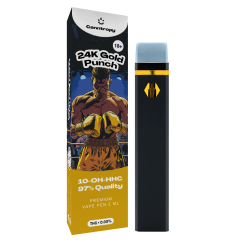 Canntropy 10-OH-HHC Vape Pen 24K Gold Punch, 10-OH-HHC 97% quality, 2ml