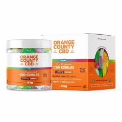 Orange County CBD Gummies Cubes, 1200 мг CBD, 135 г