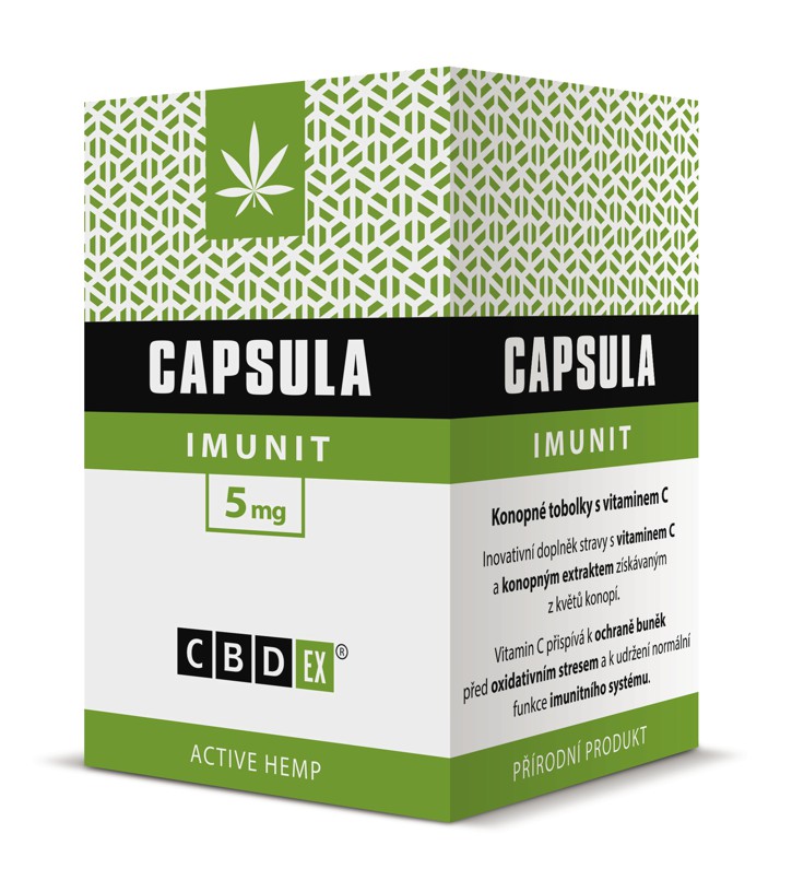 CBDex CBD Imunit Capsula 60 шт., 300 мг
