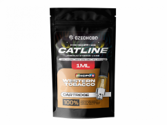Czech CBD HHCPO Cartridge CATline Western Tobacco, HHCPO 10 %, 1 ml