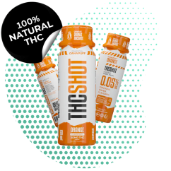 CanaPuff THC SHOT - Orange 60 ml (THC 30 mg)