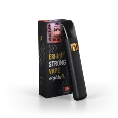 Eighty8 E8High Vape Monouso Lychee, 96% E8High, 1 ml