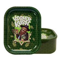 Best Buds Ohut laatikko, rullaava säilytysalusta Kosher Kush 18 x 14 cm