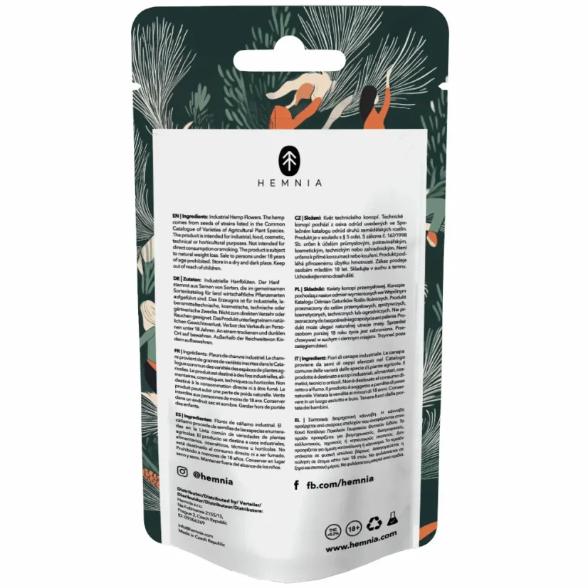 Hemnia Kwiaty CBD, LA Confidential - Stay Wild, 1 g - 5 g