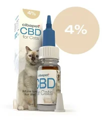 Cibapet 4% CBD Oil for cats, 10 ml