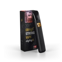 Eighty8 E8High Kertakäyttöinen Vape Lychee, 96 % E8High, 1 ml