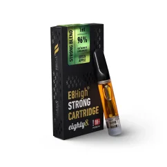 Eighty8 E8High Kasetti Green Apple, 96 % E8High, 1 ml