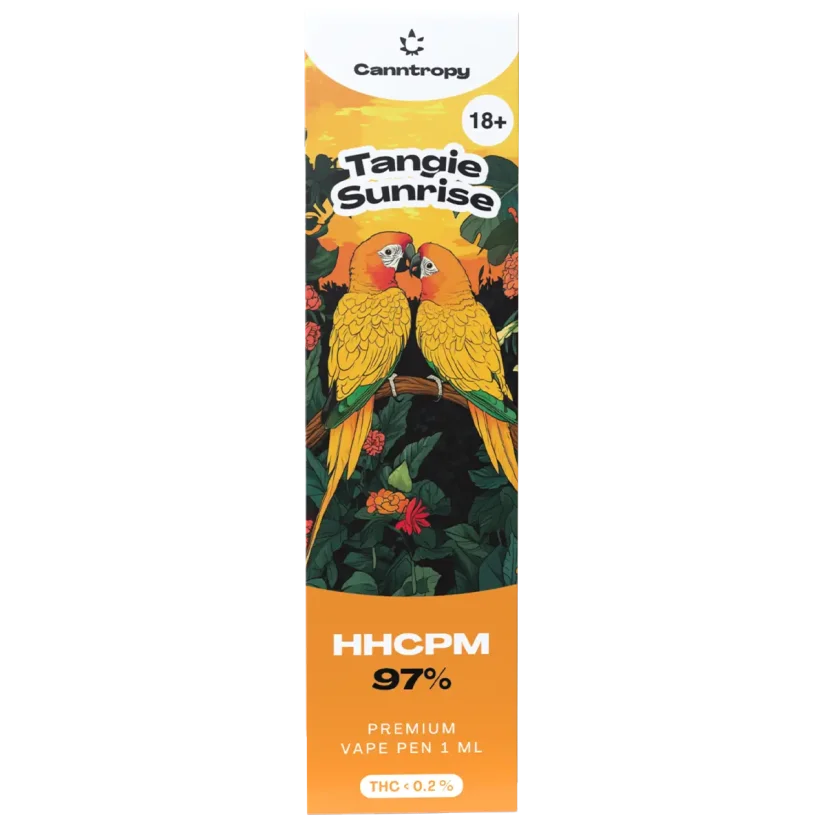 Canntropy HHCPM Vape Pen Tangie Sunrise, calitate HHCPM 97%, 1 ml