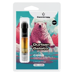 Canntropy CBG9 patruuna Durban Gelato, CBG9 85% laatu, 1 ml