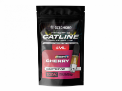 Czech CBD HHCPO patruuna CATline Cherry, HHCPO 10 %, 1 ml