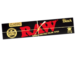 RAW Black kingsize slim Papers