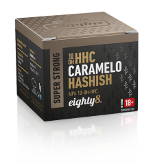 Eighty8 10-OH-HHC Haszysz Super Mocny Karmel, 40% 10-OH-HHC, 1 g