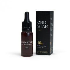 CBD Star Hampun CBD-öljy NIGHT 10%, 10 ml, 1000 mg