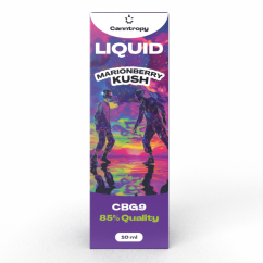Canntropy CBG9 Nestemäinen Marionberry Kush, CBG9 85% laatu, 10 ml