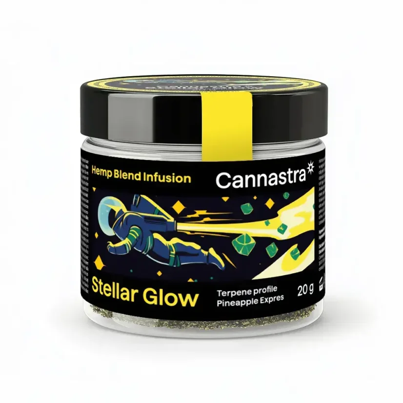Cannastra Hamppusekoitus - Stellar Glow -jauhetut kukat, Pineapple Express (20 g)