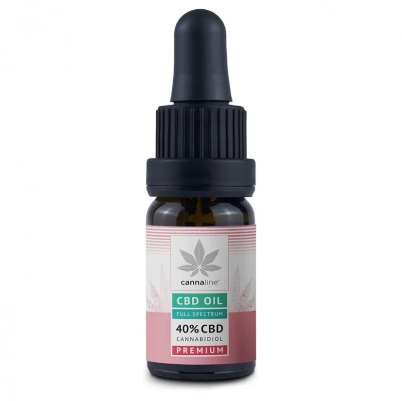 CANNALINE Premium CBD Hemp Oil 40%, 4000 mg, 10 ml