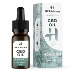 Herbican CBD-öljy THC-vapaa, 40 %, 10 ml