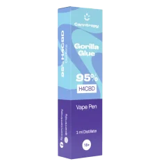Canntropy H4CBD Pluma vaporizador Pegamento de gorila 95%, 1 ml