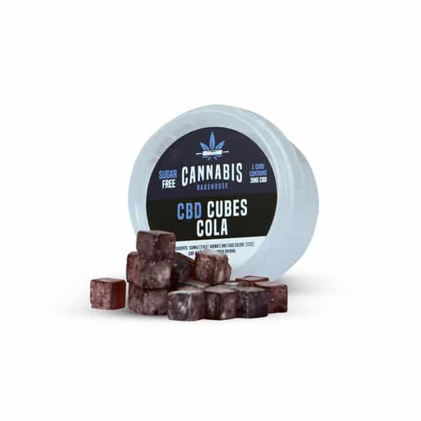 Cannabis Bakehouse CBD-kuutiokaramelli - Cola, 30g, 22kpl x 5mg CBD