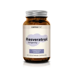 Cannaline Resveratrol Antioksidanttisuojus (90 kapselia)
