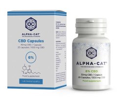 Alpha-CAT Κάψουλες CBD 20x30mg, 600 mg