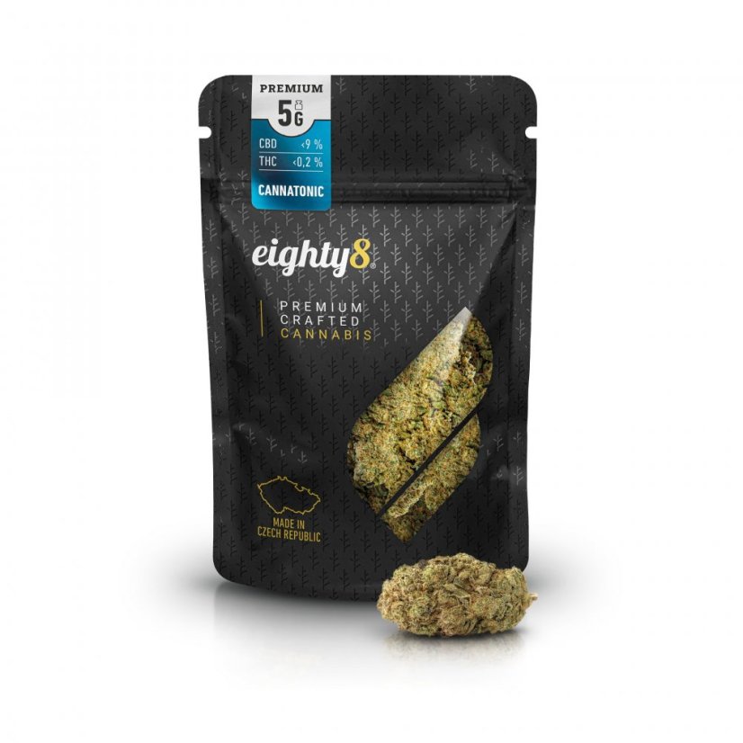 Eighty8 Cannatonic CBD Hampun kukka - 1-25 grammaa