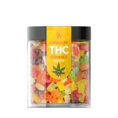 CanaPuff THC+グミオレンジ、THC 0.2%未満、10〜50個