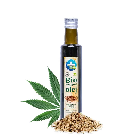 Annabis 100 % orgaaninen hamppuöljy terveelliseen elämäntapaan, 500 ml