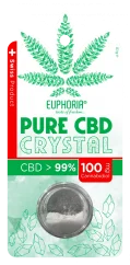 Euphoria Puhdas CBD Kristalli - 99 % (100mg), 0,1 g