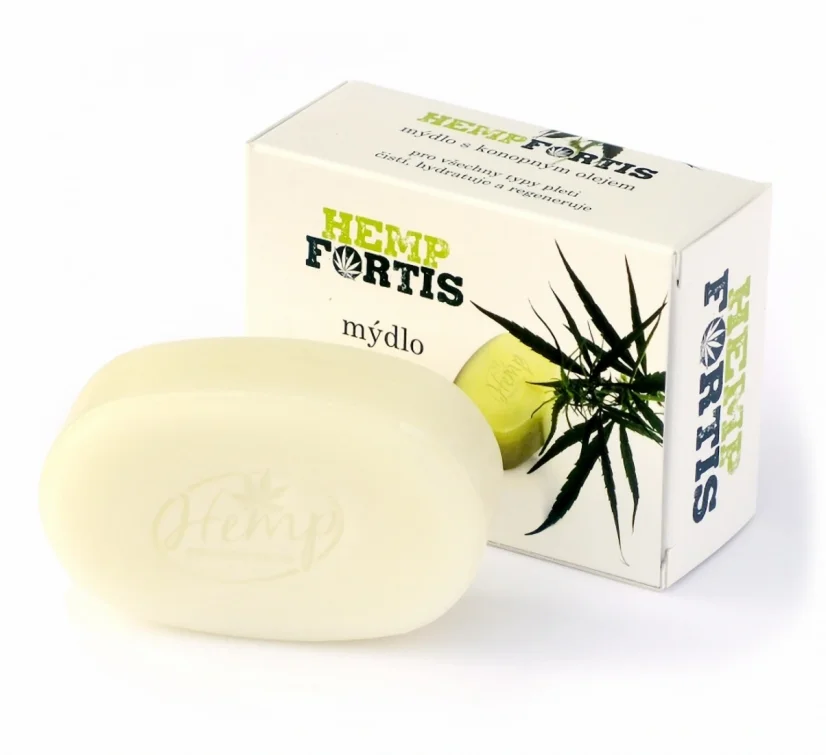 Hamppu Fortis saippua hamppuöljyllä, 100 g