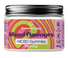 Canntropy H4CBD Fruit Gummies Flavour Mix, 750 mg, 30 ks x 25 mg, 60 g