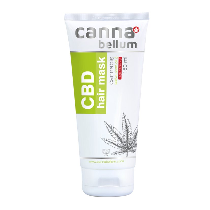 Cannabellum CBD-hiusnaamio, 150 ml