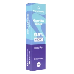 Canntropy H4CBD Vape rašiklis Gorilos klijai 95%, 1 ml