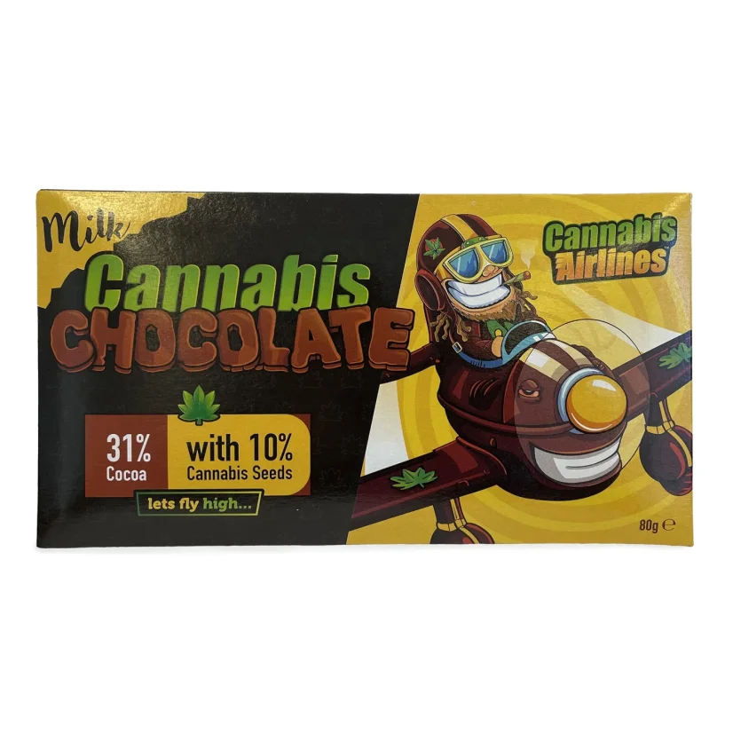 Cannaline Cannabis Airlines -maitosuklaa, 80 g