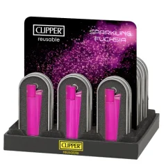 Clipper Classic Metal – Sparkling Fuchsia (12 kpl)