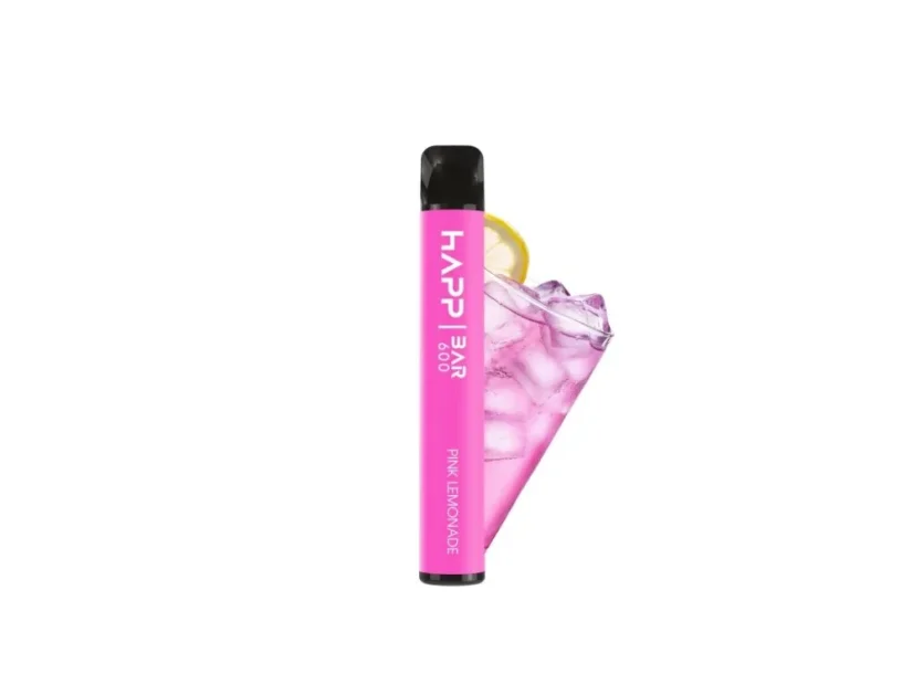 Happ Bar 600 Vape Pen Pink Limonade, 2 ml