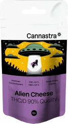Cannastra THCJD Flower Alien Juusto, THCJD 90% laatu, 1g - 100g