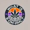 A leaf of cannabis in a circle with text in it: What is 8-OH-HHC?
