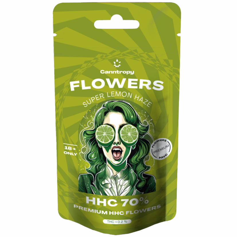 Canntropy HHC kukka Super Lemon Haze 70 %, 1 g - 100 g