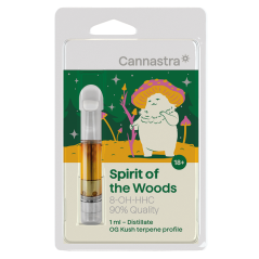Cannastra 8-OH-HHC kartuša Duch lesa (OG Kush), 8-OH-HHC 90% čistota, 1 ml