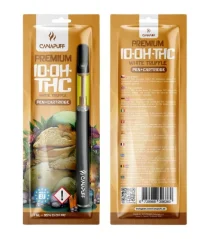Stylo + Cartouche CanaPuff 10-OH-THC Truffe Blanche, 10-OH-THC 95 %, 1 ml