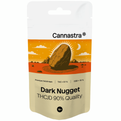 Cannastra THCJD Hash Dark Nugget, THCJD 90 % laatu, 1 g - 100 g