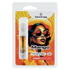 Cartouche Canntropy CBDP Mangue, qualité CBDP 88%, 1 ml