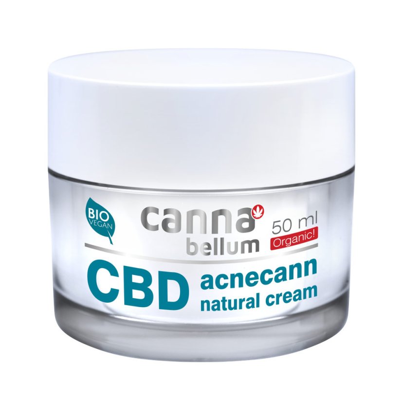 Cannabellum CBD acnecann crema naturala, 50 ml