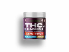 Czech CBD THCV Hash, 15% THCV, 1-1000 g