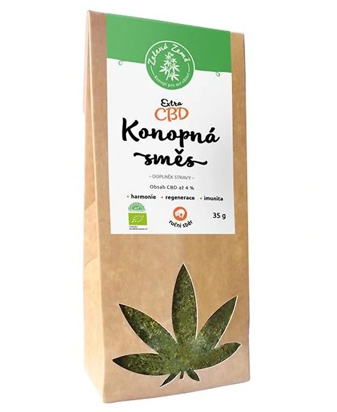 Zelena Zeme CBD Extra Hampputee 4%, 35 g