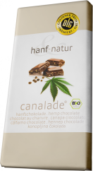 Czekolada mleczna Canalade Bio Organic Hemp - Karton (10 batoników), 1000 g